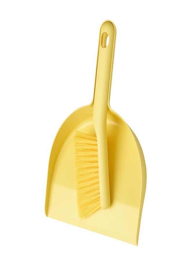 BS Case IKEAA PEPPRIG Dust Pan and Brush Yellow - by BS Case - Image 1